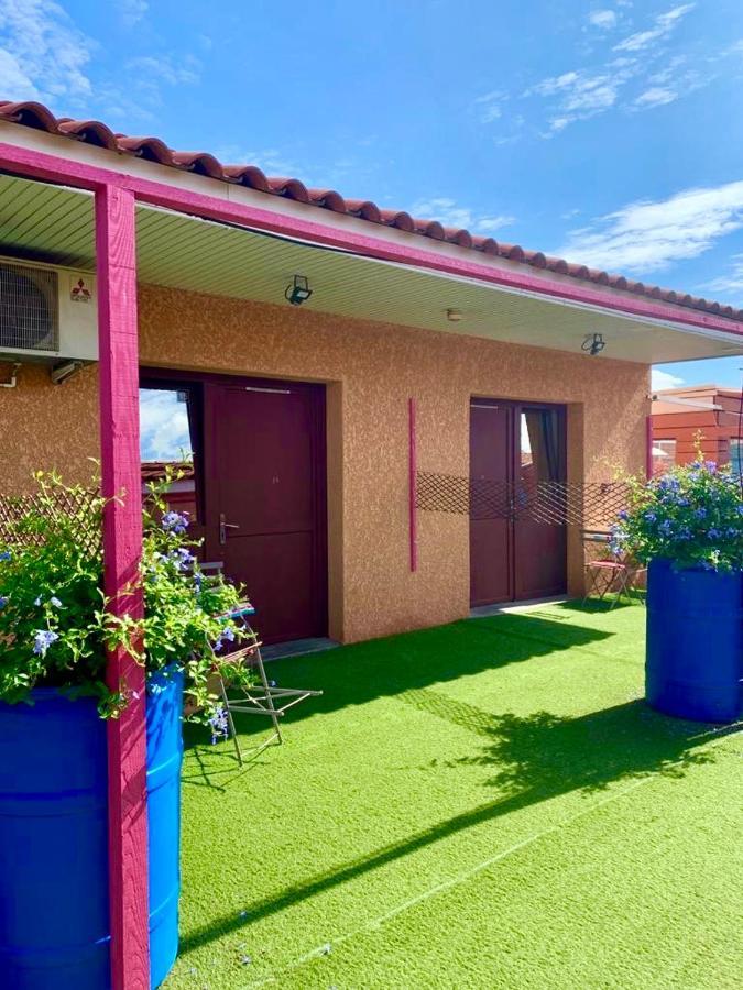 Hotel Acajou Argelès-sur-Mer Exterior foto